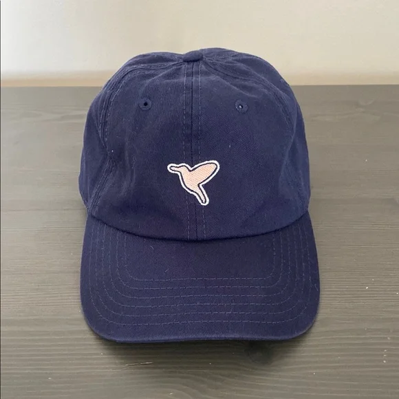 Birddogs Adult Free The Bird Baseball Hat One Size Adjustable Navy Cotton - Picture 2 of 13